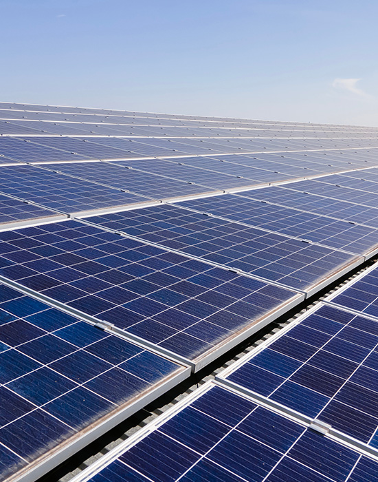 rows of solar panels reflecting sunlight under a clear blue sky showcasing renewable energy technology for sustainable power and efficiency 33 solar energy systems