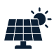 solar panel with sun rays and an emphasis on renewable power innovation and 11 benefits of solar energy
