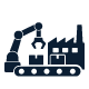 industrial crane moving containers on conveyor belt 4 efficiency 4 productivity