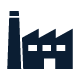 factory icon representing industrial production with potential 20% growth